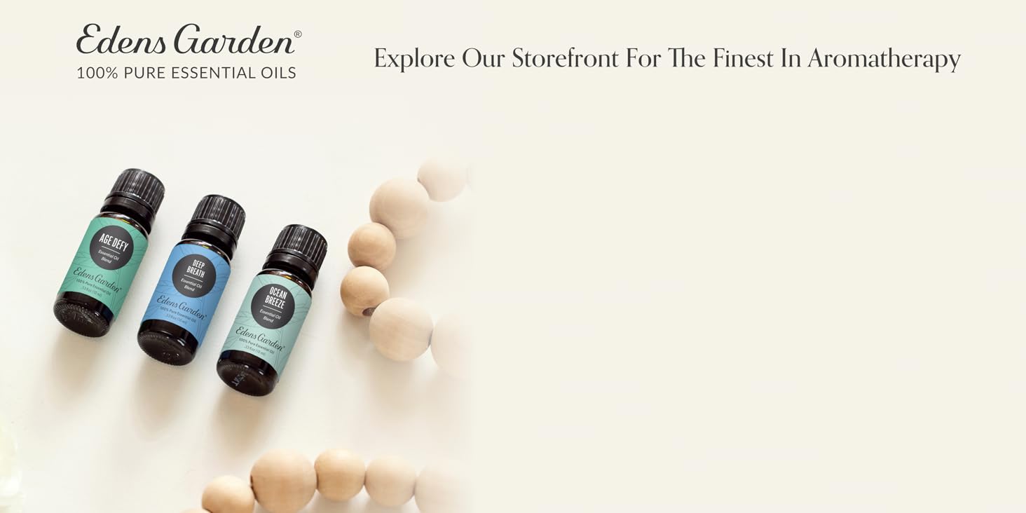 Edens Garden 100% Pure Essential Oils For Organic Aromatherapy & Natural Fragrance Plant Extracts 