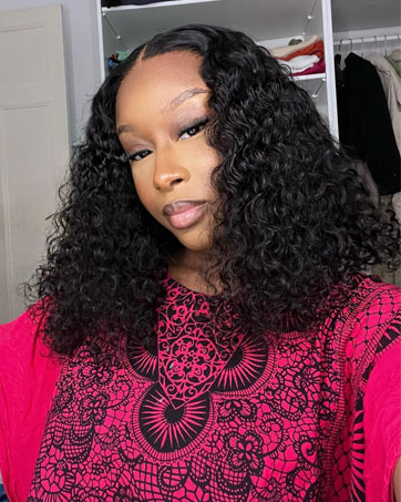 deep wave bob wig human hair 18 inch,wet and wavy curly bob lace front wigs human hair