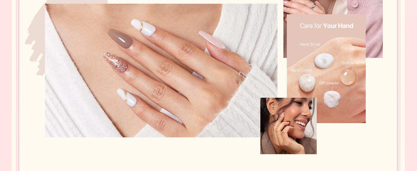 white dip powder for nails powder nail dipping kit starter kit dip powder base