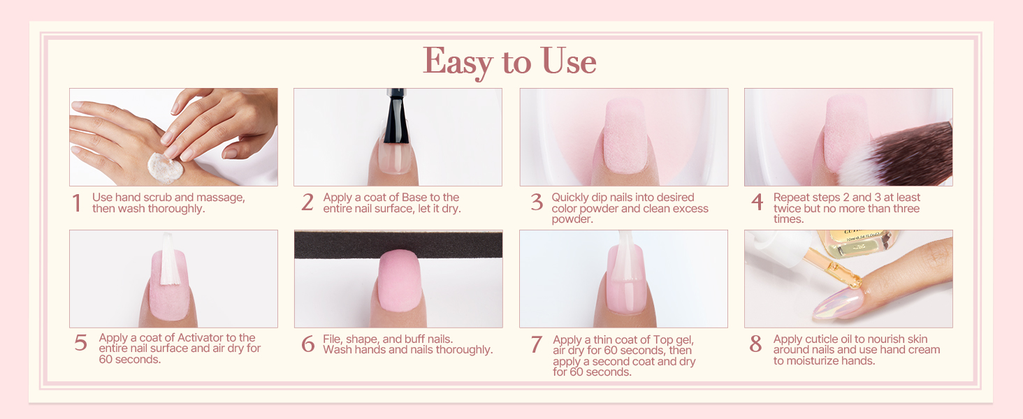 nail dipping powder