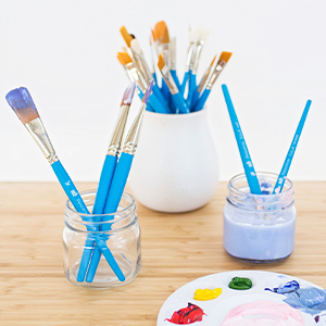 Brushes in Jar