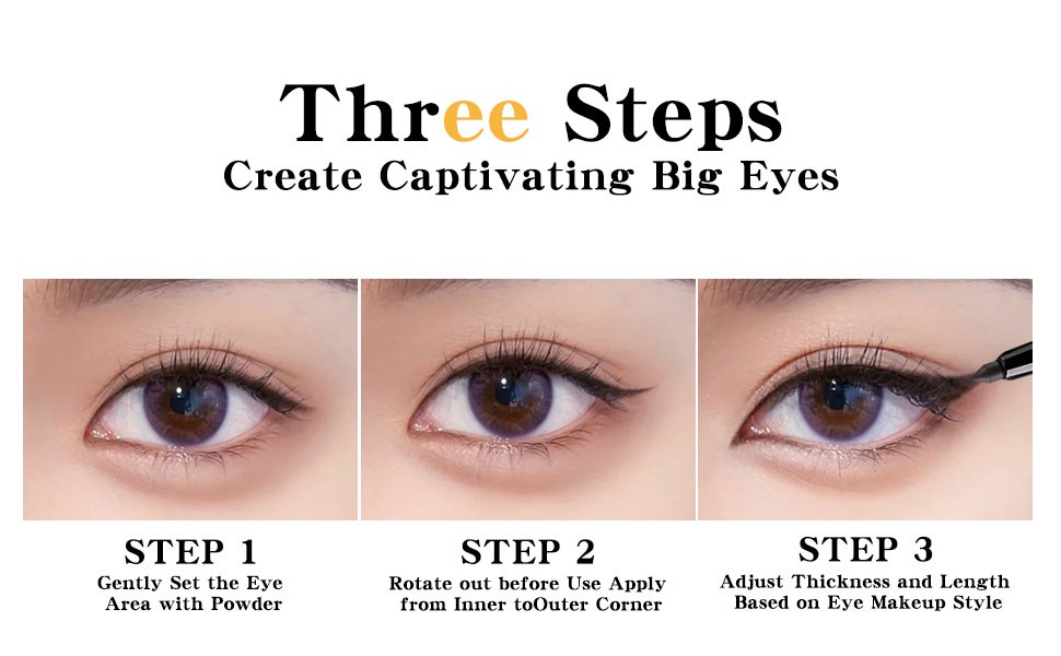Three Steps Create Captivating Big Eyes