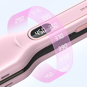 wide hair straightener