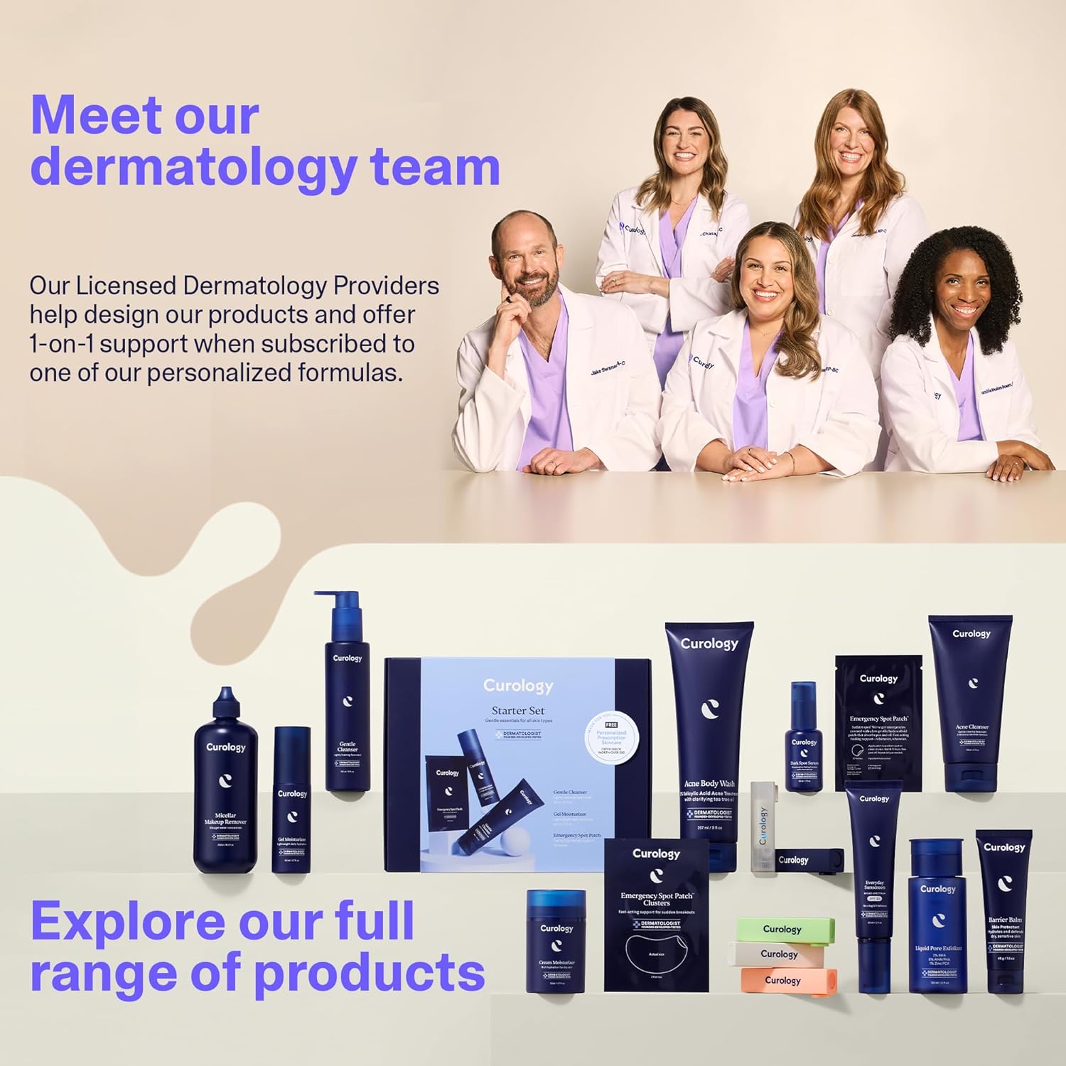 Curology Cream Moisturizer, Rich Hydrating Face Lotion for Dry Skin, with Shea Butter and Hyaluronic Acid, 1.7 fl oz - Image 6