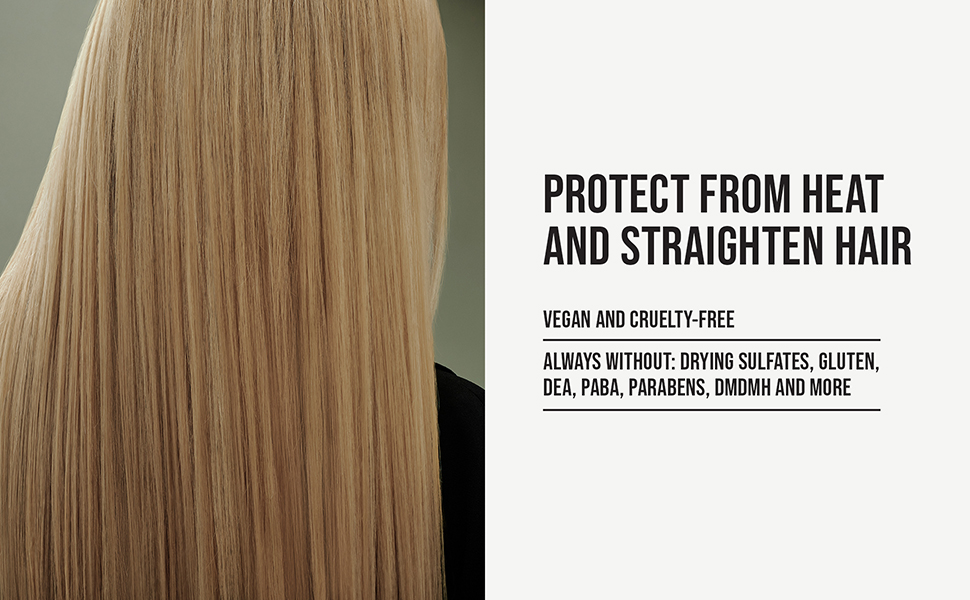 Protect from Heat and Straighten Hair
