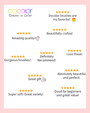 Docolor Makeup Brushes