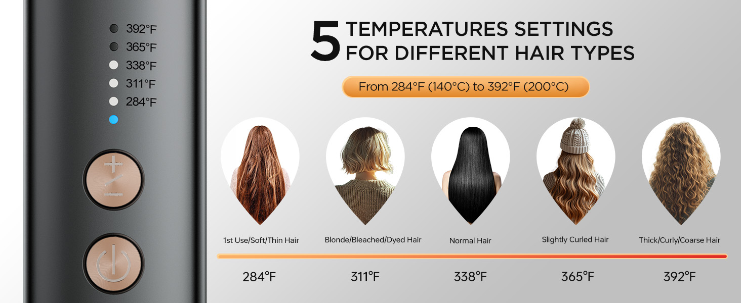 Hair Straightener Brush