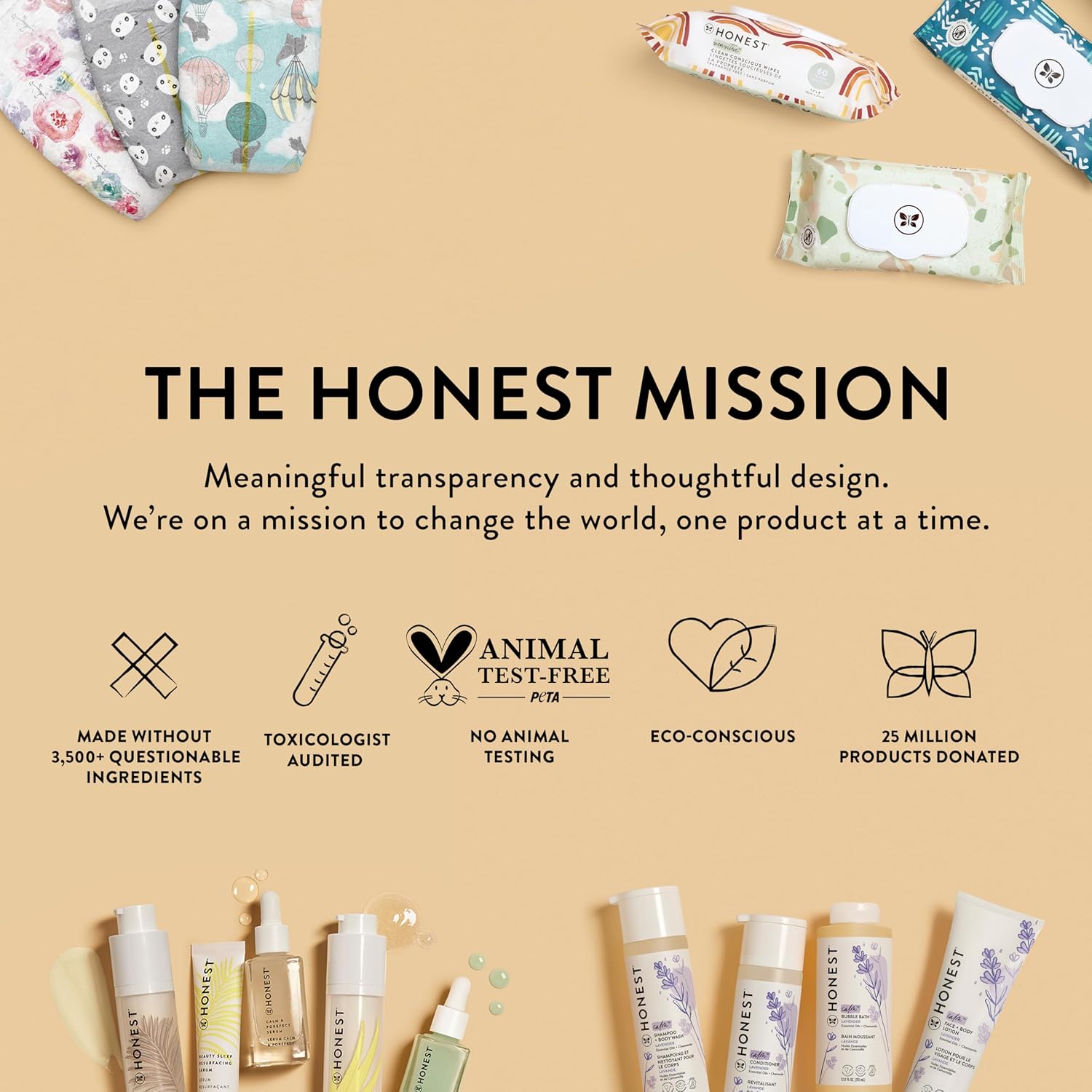 The Honest Company 2-in-1 Cleansing Shampoo + Body Wash for Sensitive Skin | Gentle for Baby | Naturally Derived, Tear-free, Hypoallergenic | Fragrance Free, 10 fl oz - Image 9
