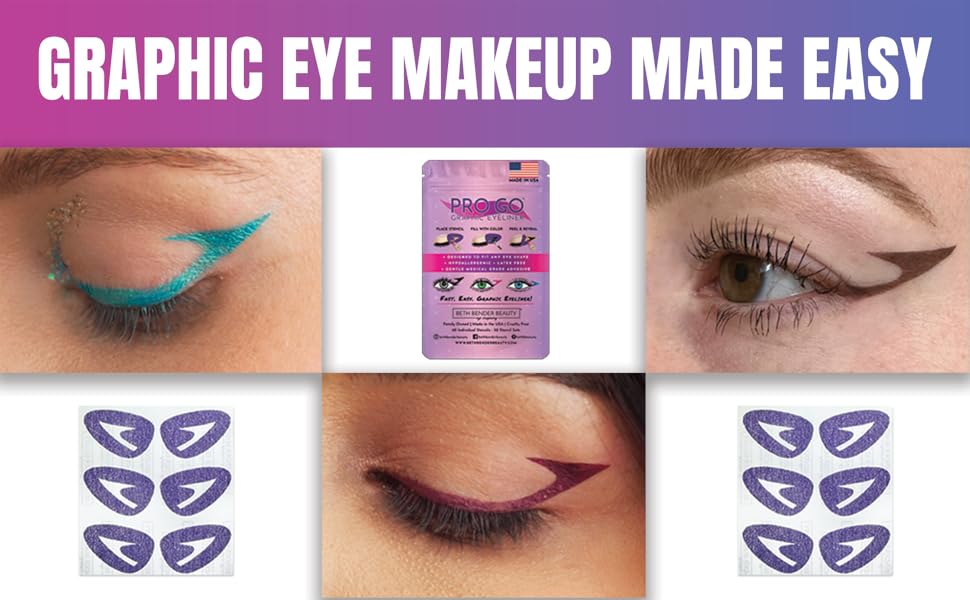 Graphic Eye Makeup Made Easy