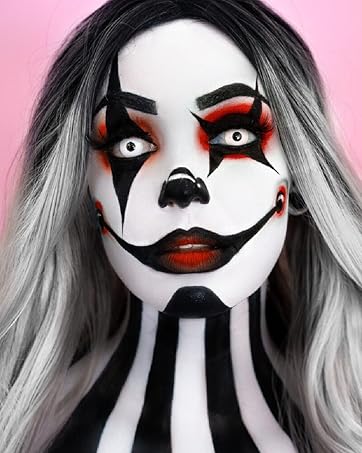 AFFLANO Long Lasting True Red Eye Shadow Vampire Clown SFX Halloween Makeup Pallet