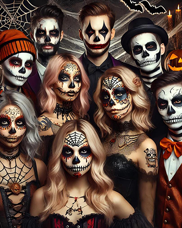 Halloween makeup sfx makeup party cosplay makeup