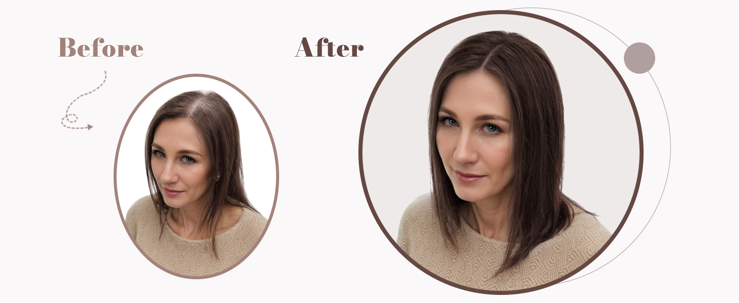Hair Topper Detail