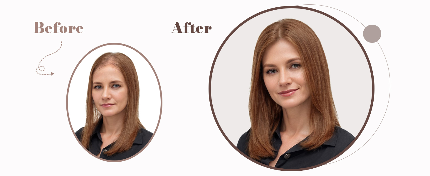Hair Topper Detail