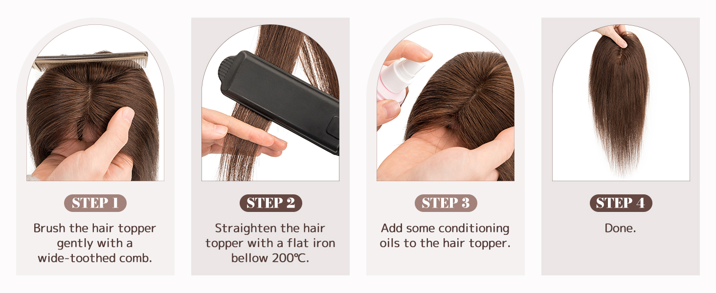 Hair Topper Detail