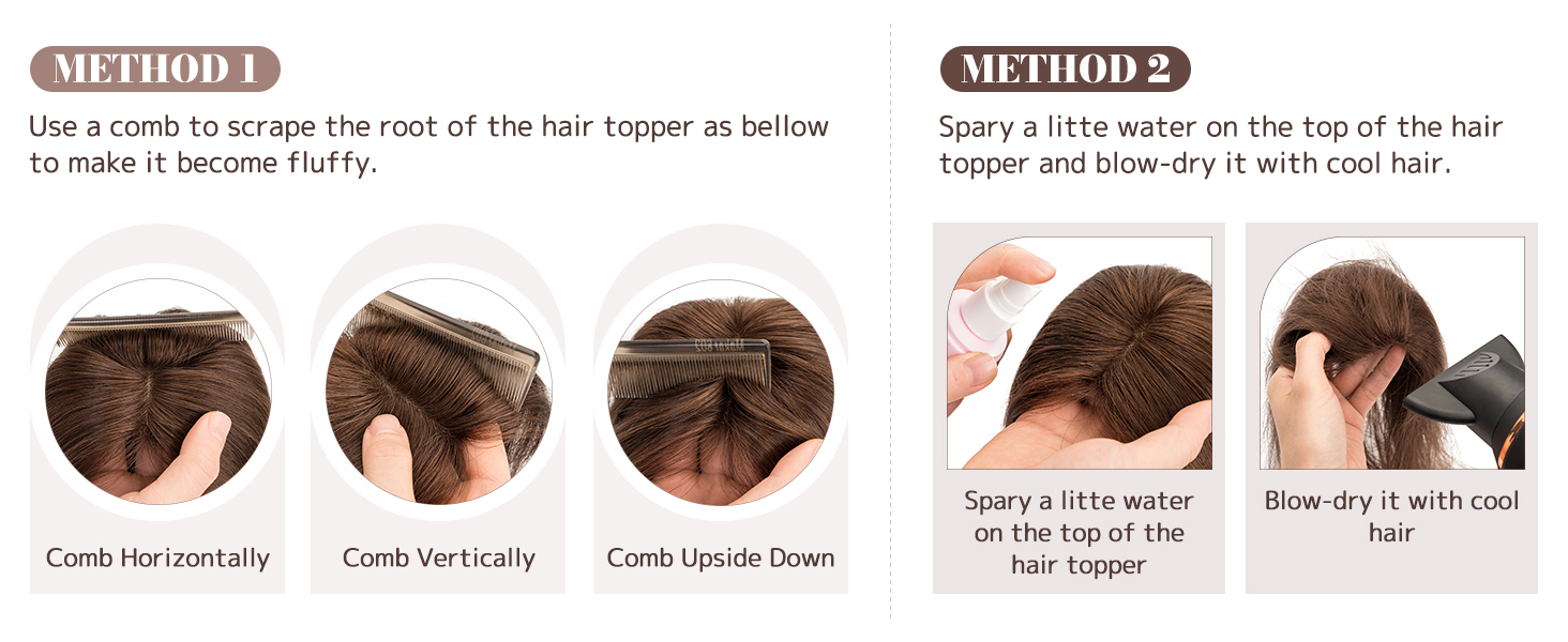 Hair Topper Detail