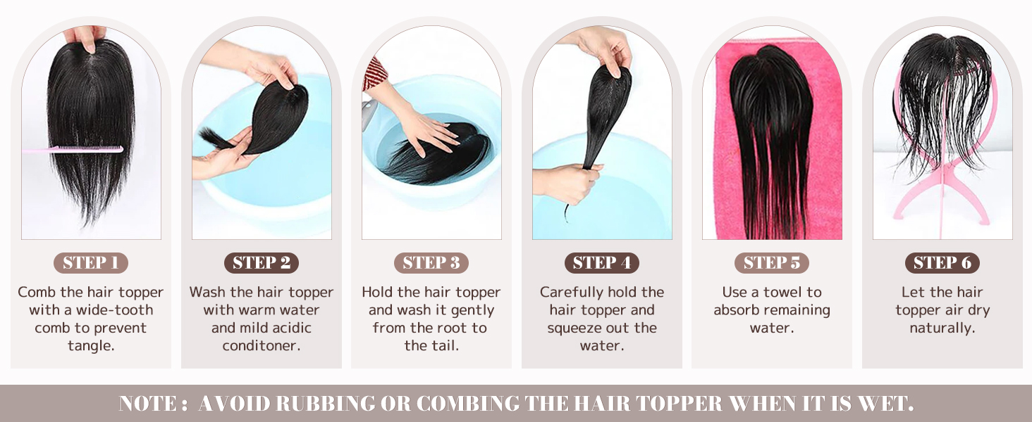 Hair Topper Detail