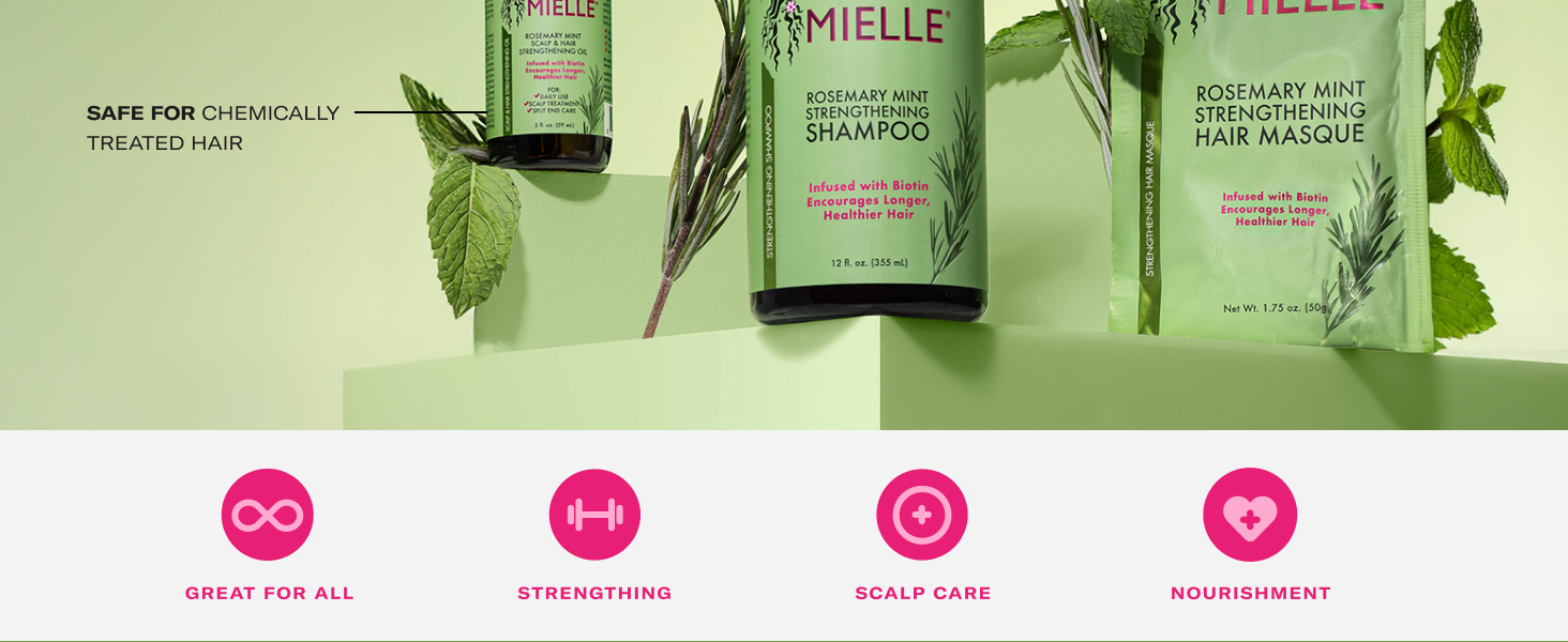 Strengthening hair oil biotin shampoo and conditioners