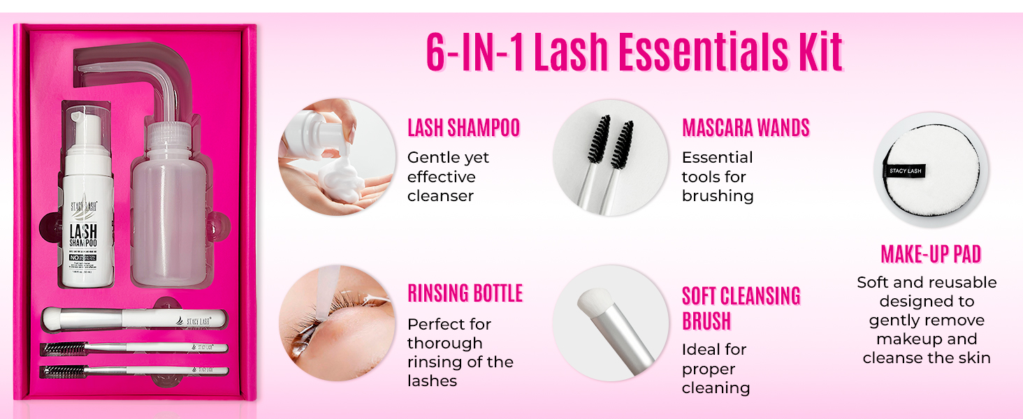 Lash Shampoo Kit