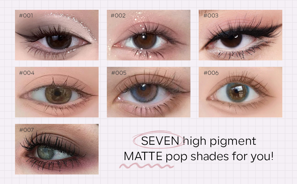 single matte eyeshadow