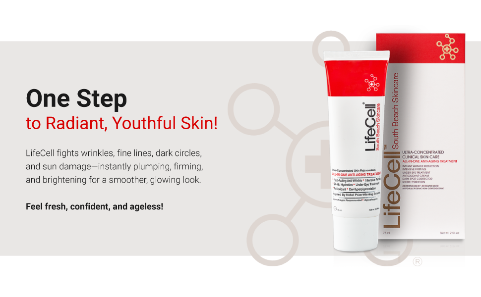 LifeCell All In One Anti Aging Cream Radiant Skin