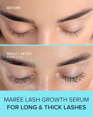 maree lash growth serum for long & thick lashes