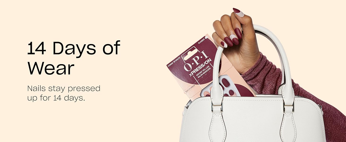 OPI xPress/ON Press On Nails Long Wear