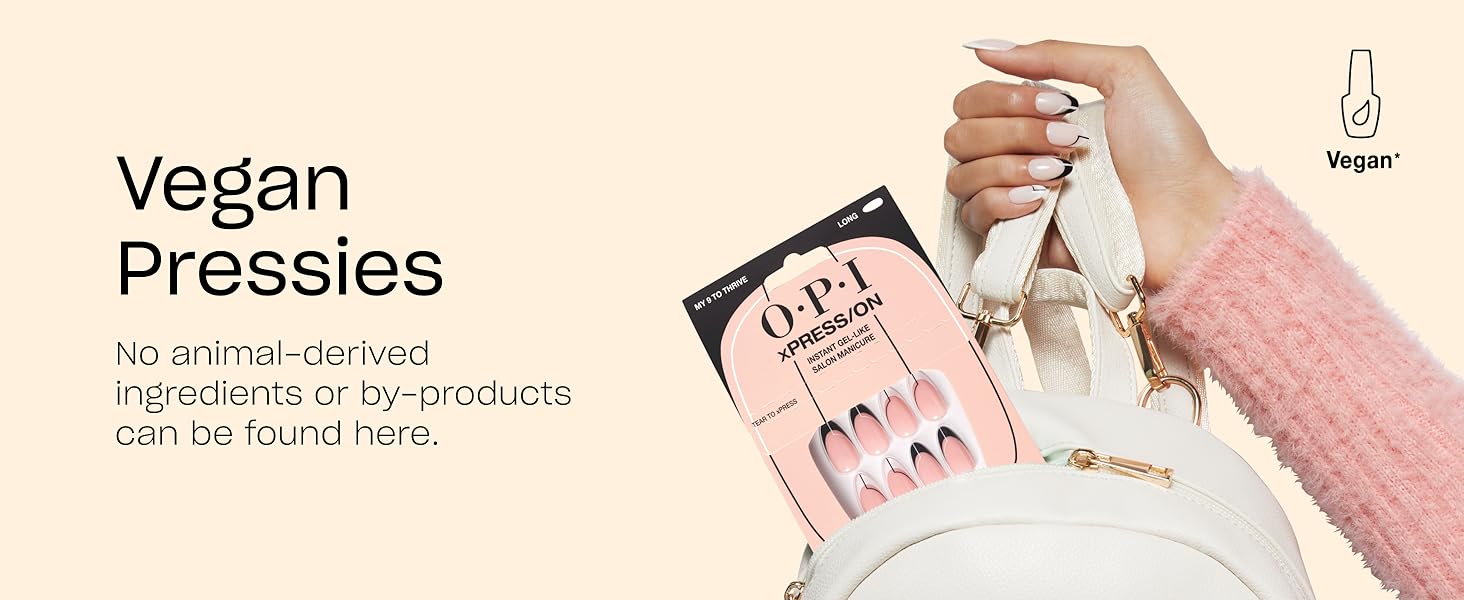 OPI xPress/ON Press On Nails Vegan