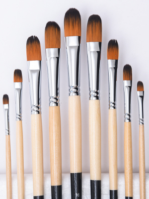 Filbert Paint Brushes