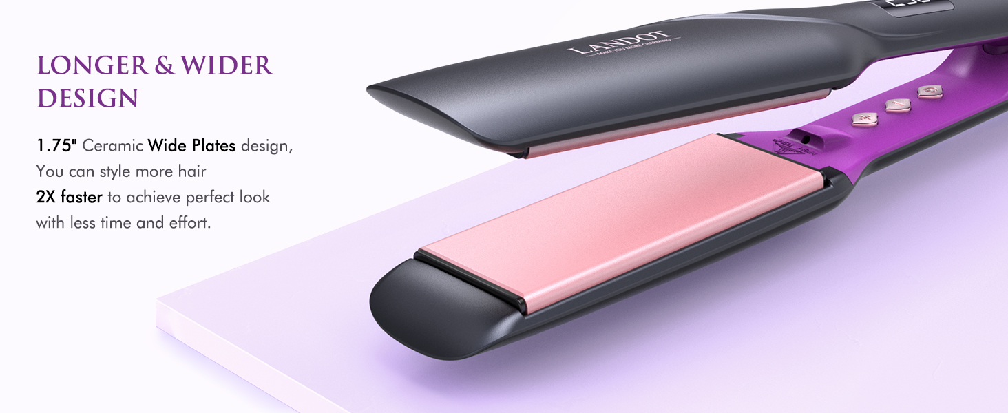 professional flat iron hair straightener
