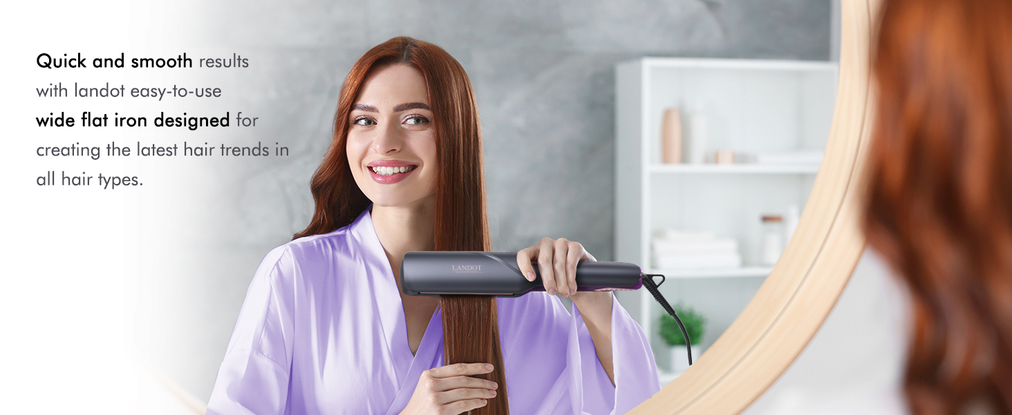professional flat iron hair straightener