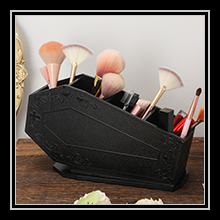 Coffin Makeup Holder