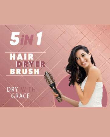 Blowout brush