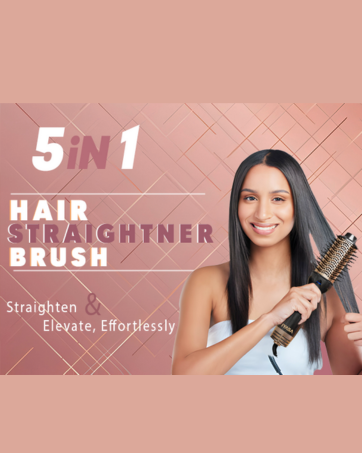Ionic hair brush
