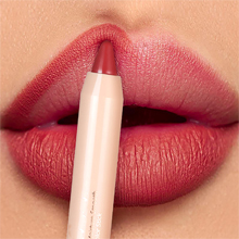Red Lipstick Crayon Lipstick Long-Lasting Waterproof Lipstick Natural Velvet Lip Stain Full Coverage