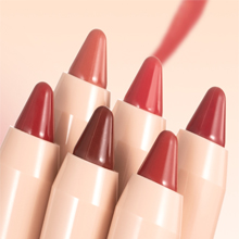 Red Lipstick Crayon Lipstick Long-Lasting Waterproof Lipstick Natural Velvet Lip Stain Full Coverage