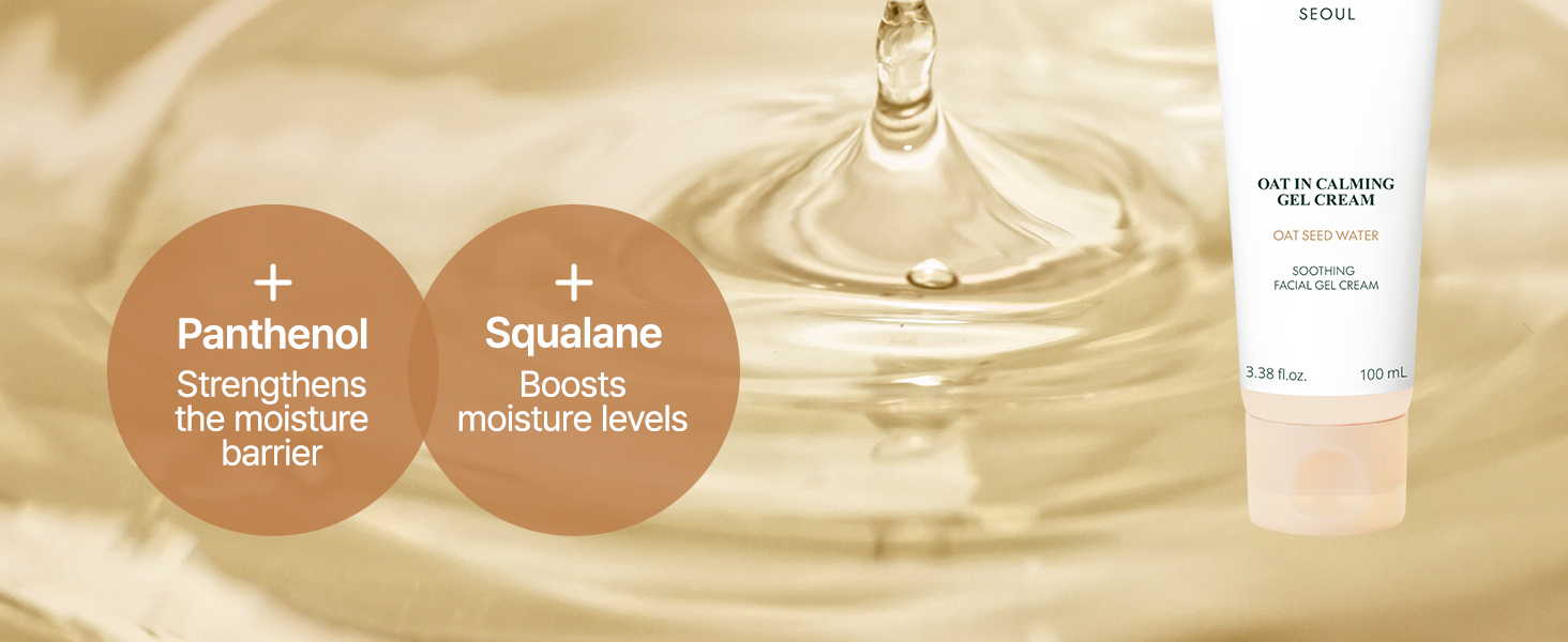 korean skin care, skin moisturizer, korean moisturizer, oat in calming gel cream, fa safe moisturize