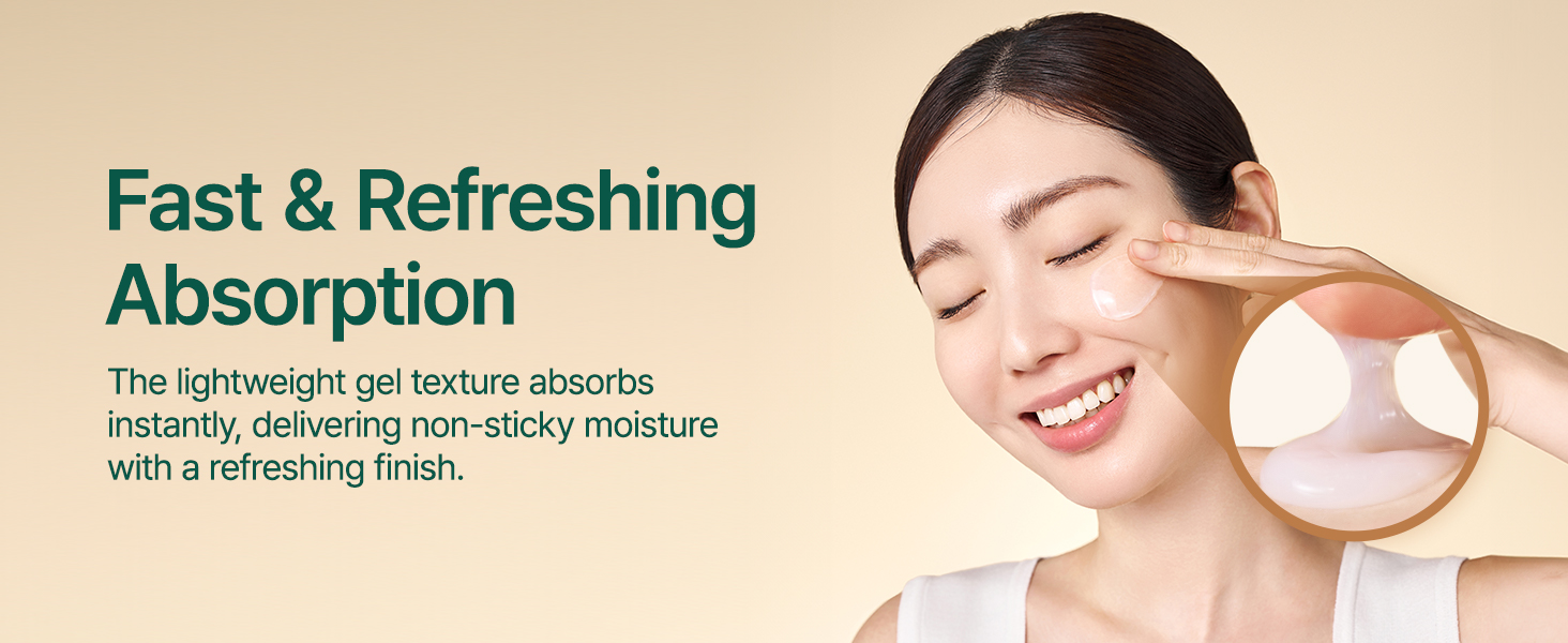 korean skin care, skin moisturizer, korean moisturizer, oat in calming gel cream, fa safe moisturize