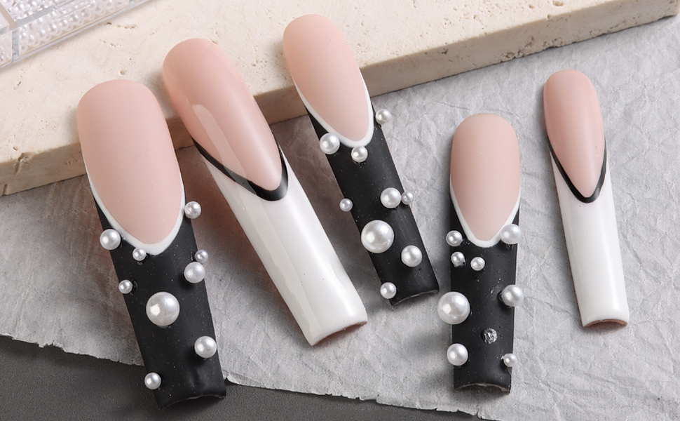 Pearls 3D Nail Charms