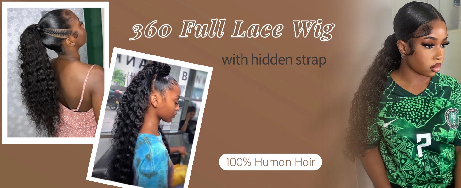 drawstring wig