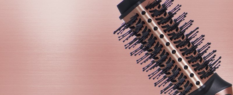 KISS Volume Boosting Air Brush - Activated Charcoal Pins