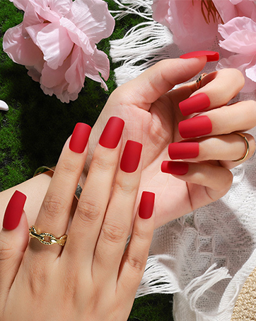 Press on nails detail