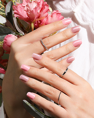 Press on nails detail