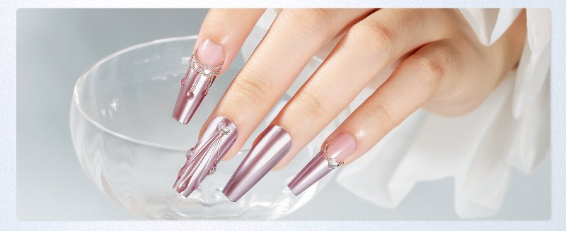 Pink Mirror Nail Polish