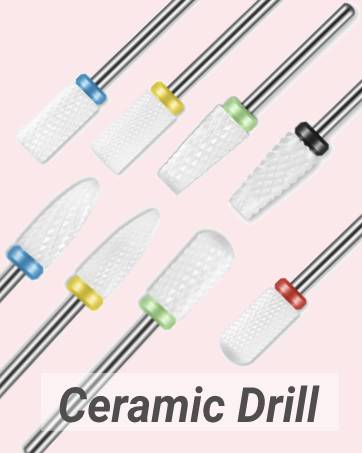 ceramic nail drill bit set