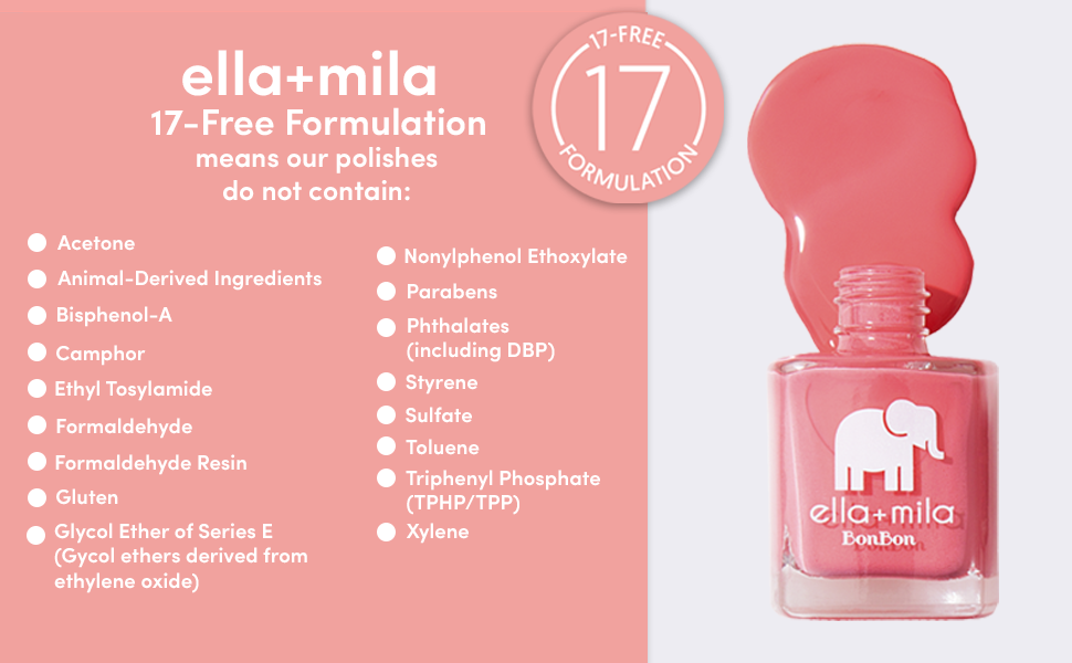 ella+mila 17 Free Formulation