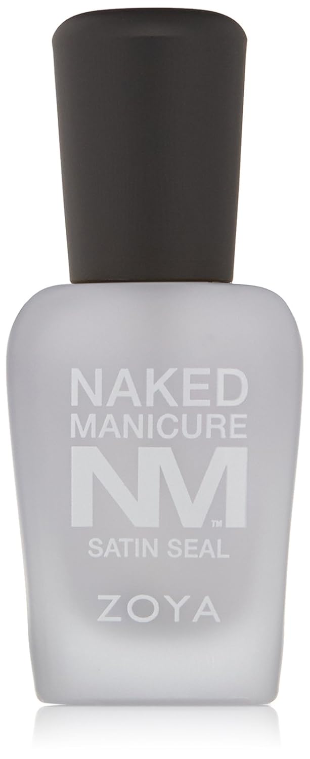 ZOYA Satin Seal Top Coat, 0.5 Fluid Ounce