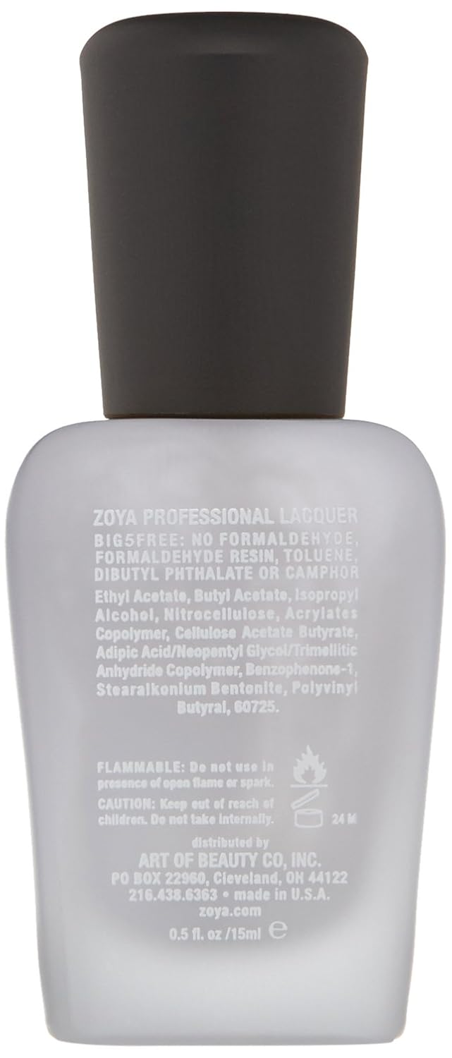 ZOYA Satin Seal Top Coat, 0.5 Fluid Ounce - Image 4