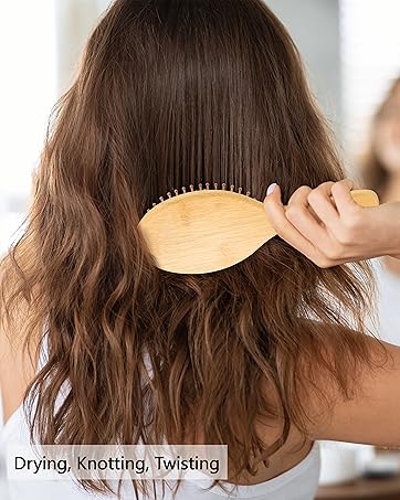 Wooden Bamboo Hair Brush