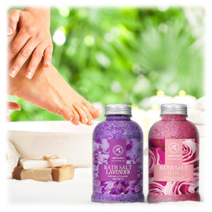 Bath Sea Salt Set Packaging