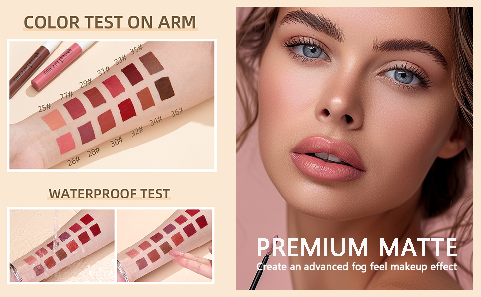 nude brown holiday lipsitck set